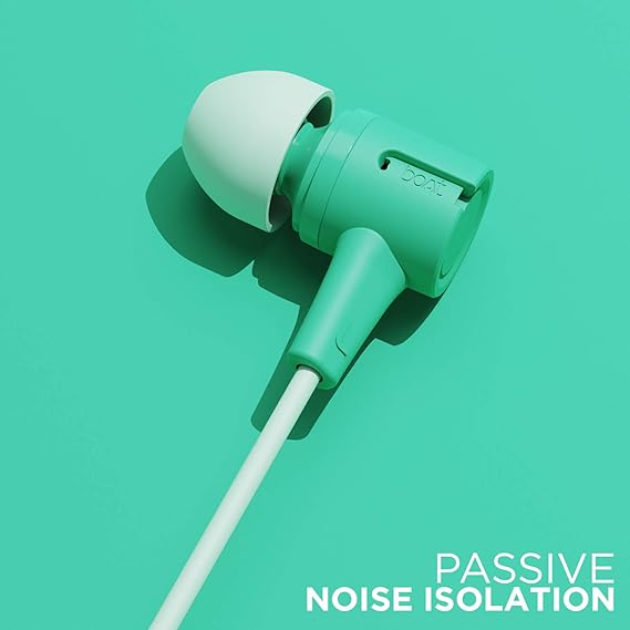 Bassheads 102 | Wired Earphones 10mm Drivers, Lightweight Design, Microphone with voice assistant, Super Extra Bass