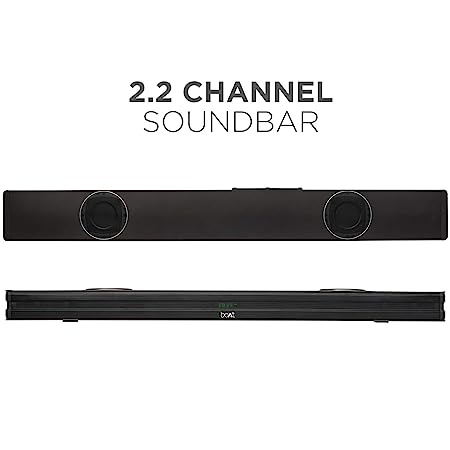 boAt Aavante Bar 1190 | 90W Sound Bar, boAt Signature Sound with 2.2 Channel Surround Sound with in-built Subwoofer, EQ Modes, BT, Aux