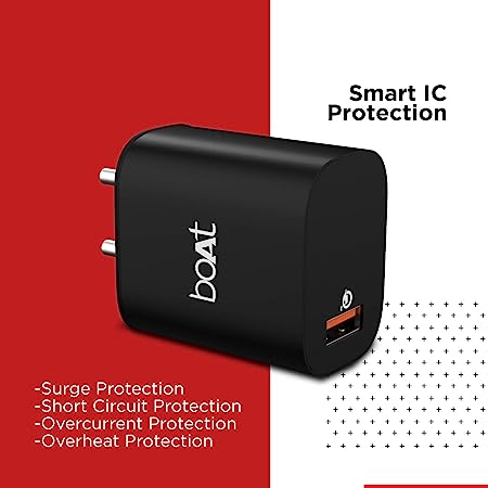 boAt WCD QC3A with Micro USB Cable - Made In India