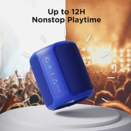boAt Stone 358 | Portable Bluetooth Speaker with 10W Immersive Stereo, 12 Hours Playback, 2200  mAh Battery
