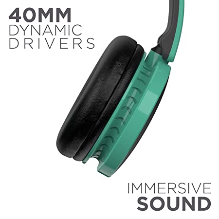 boAt Rockerz 370 | Wireless Headphone with 40mm Dynamic Driver, Bluetooth & AUX Connectivity, Upto 8HRS Playback