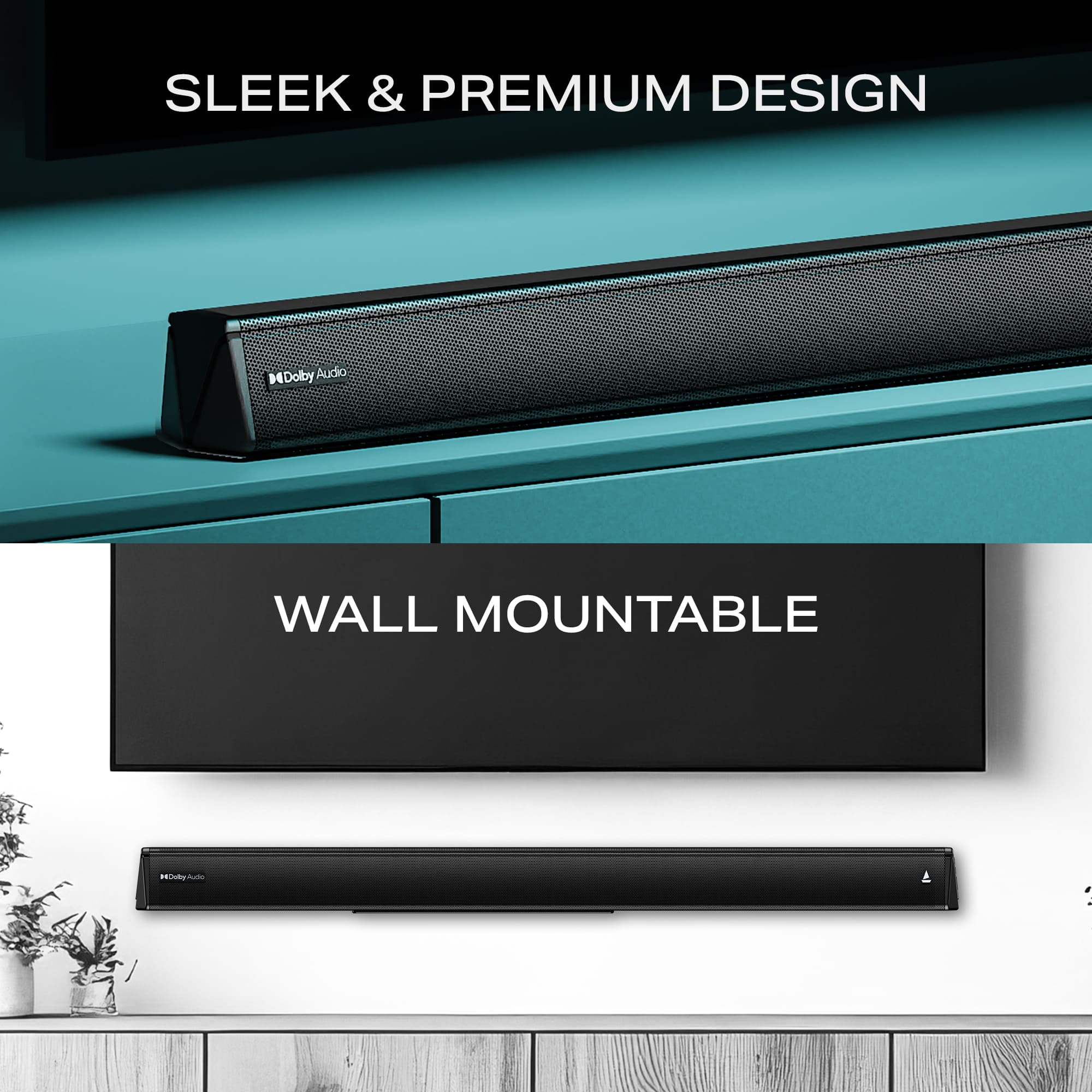 boAt Aavante Thump Plus | 200W 2.1 Channel Soundbar with Wired Subwoofer, Multi-Connectivity & EQ Modes