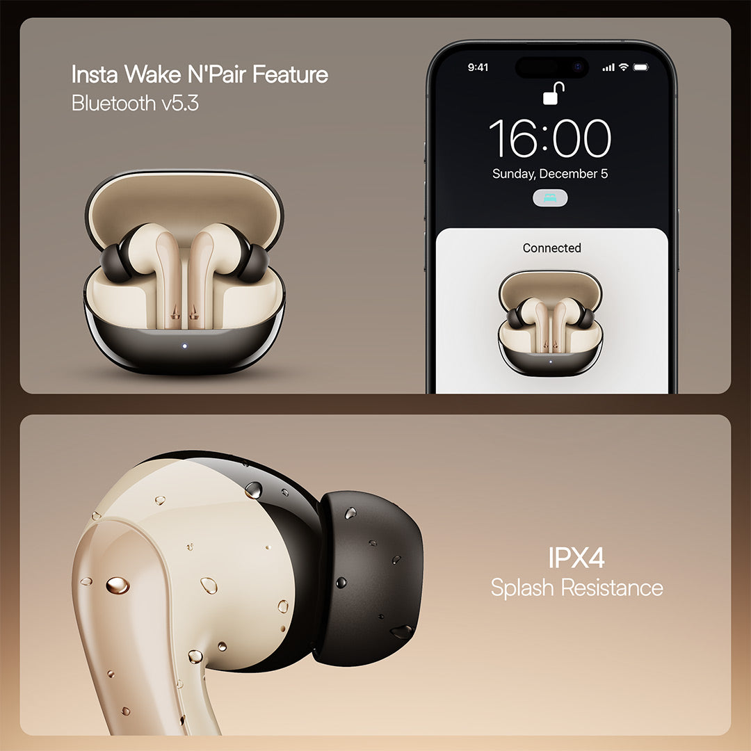 boAt Airdopes 131 Pro Buds | Wireless Earbuds with 40 Hours Playback, ENx™ Tech, BT v5.3, BEAST™ Mode, ASAP™ Charge