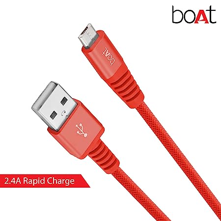 Para-Armour Type-C Cable 1.5M | Type-C Cable for Mobile Phones, Durable Nylon Braiding, 1.5 Meter length, 10000+ bends lifespan