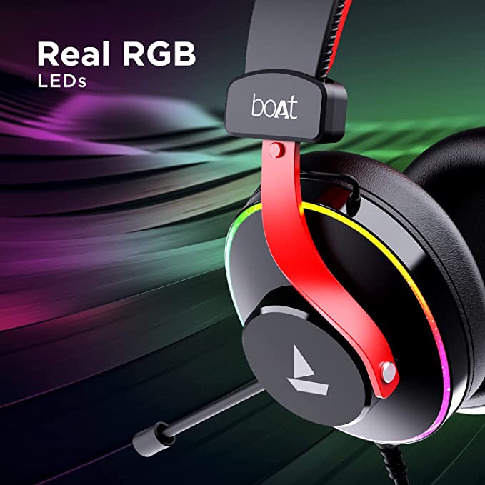 boAt Immortal 700 | Gaming Headphone with 7.1 Channel, 50mm drivers, RGB LED Modes, ENxTM Technology