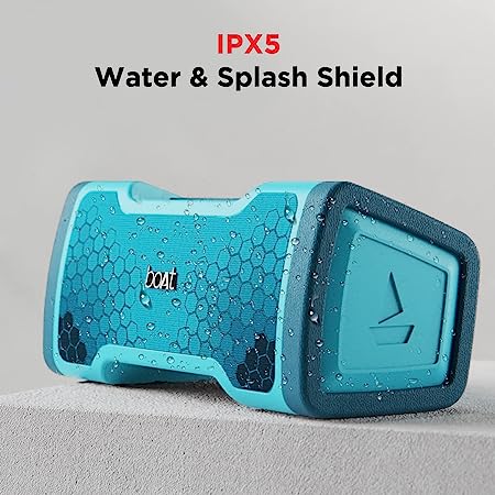 boAt Stone 1000v2 | Portable Bluetooth Speaker with 14W Stereo Sound, 8 Hours Playback, 300 mAh Battery