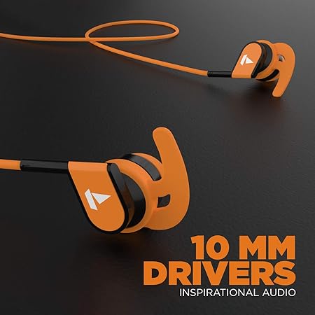 boAt Bassheads 242 | Wired Earphone with Durable Coated Cable, 10mm Dynamic Driver, IPX4 Water Resistant