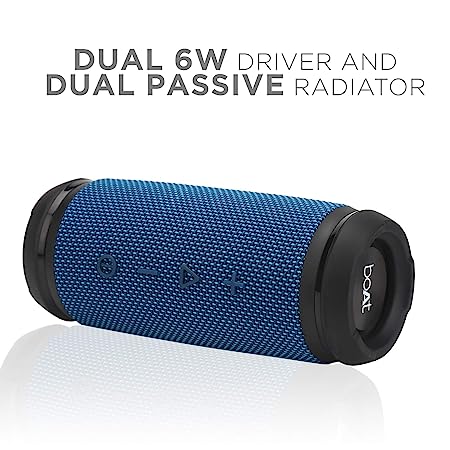 boAt Stone SpinX 2.0 | True wireless Speaker with 40mm x2 Dynamic Drivers, Premium HD Sound, Upto 8 Hours of Playtime