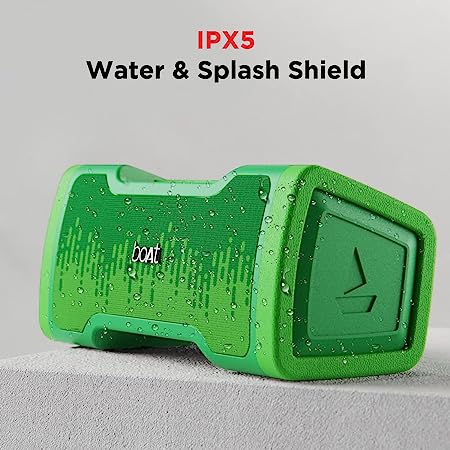 boAt Stone 1000v2 | Portable Bluetooth Speaker with 14W Stereo Sound, 8 Hours Playback, 300 mAh Battery