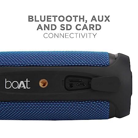 boAt Stone SpinX 2.0 | True wireless Speaker with 40mm x2 Dynamic Drivers, Premium HD Sound, Upto 8 Hours of Playtime