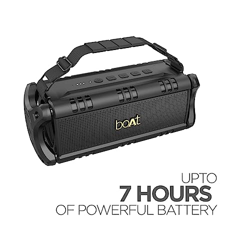 boAt Stone 1401 | Premium Dynamic 30W HD Sound, IPX 5 Water Resistant, Type-C Charging, 2500mAh Battery
