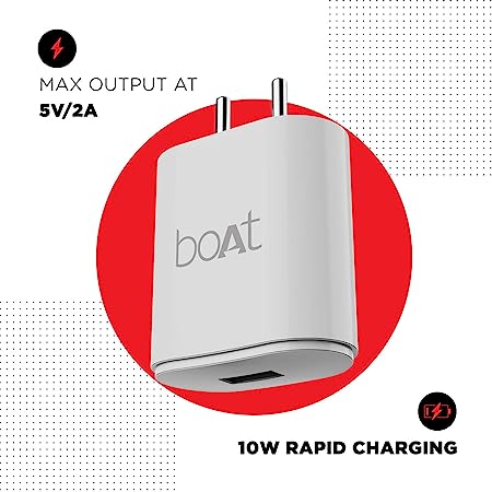 boAt 10W 2A Wall Charger