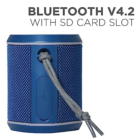 boAt Stone 170 | Portable Bluetooth Speaker with 5W Immersive HD Sound, IPX 6 Water Resistant, 6 Hours of Playtime