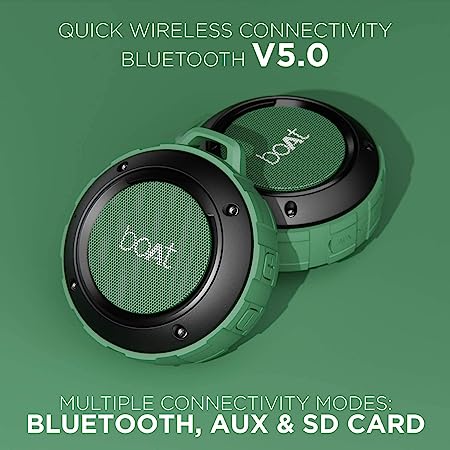 boAt Stone 160 | Mini Portable Speaker with 5W Immersive Sound Experience, Bluetooth V5.0