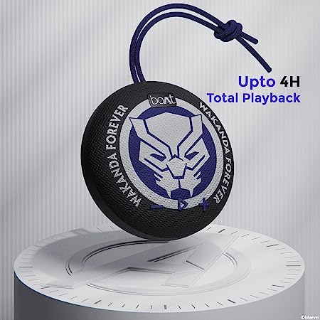 boAt Stone 190 - Black Panther Marvel Edition