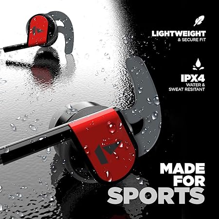 boAt Bassheads 242 | Wired Earphone with Durable Coated Cable, 10mm Dynamic Driver, IPX4 Water Resistant