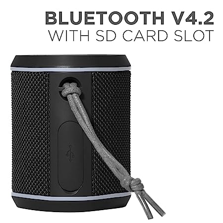 Stone 170 Made in India | 5W Premium HD Sound Bluetooth Speaker, Up to 6 Hours of Playtime, IPX 7 Water Resistant