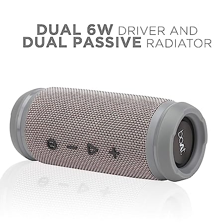 boAt Stone SpinX 2.0 | True wireless Speaker with 40mm x2 Dynamic Drivers, Premium HD Sound, Upto 8 Hours of Playtime