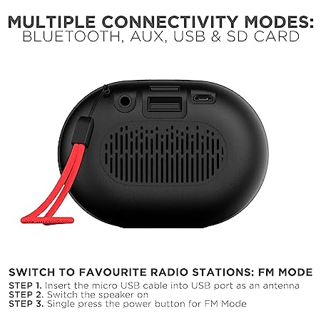 Stone 150 | Portable Wireless Bluetooth Speaker with 40mm Dynamic Drivers, 4 Hours of Playtime
