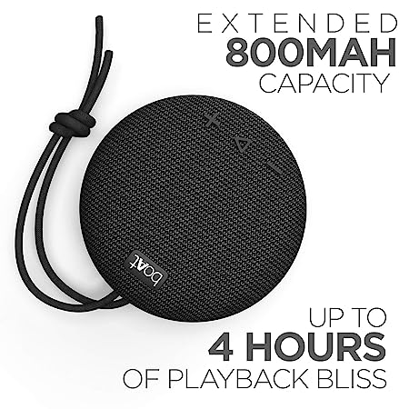 boAt Stone 193 | Portable Bluetooth Speaker with 5W RMS Sound, 4 Hours Playback, Bluetooth v5.0