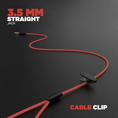 boAt Bassheads 242 | Wired Earphone with Durable Coated Cable, 10mm Dynamic Driver, IPX4 Water Resistant
