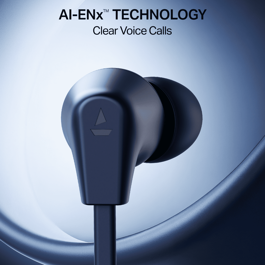 boAt Rockerz Trinity Gen 2 | Wireless Neckband with 150 Hours Playback, AI ENx™ Tech, Dual EQs & BEAST™ Mode