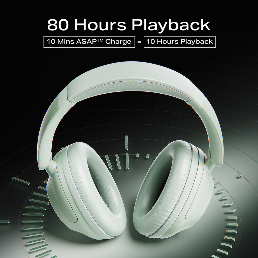 boAt Rockerz 650 Pro | Wireless Headphone with 80 Hours Playback, Dolby Audio, Touch & Swipe Controls