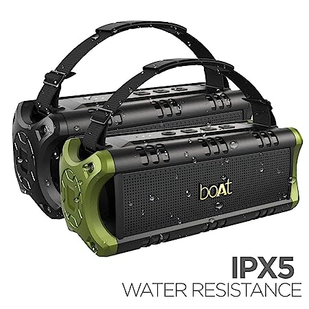 boAt Stone 1400 Mini | Portable Bluetooth Speaker with 18W Immersive Sound with dual EQ Modes, Uninterrupted Music Upto 6 Hours