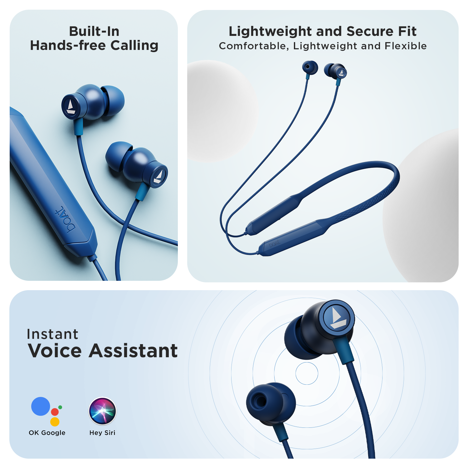 Rockerz 255 ARC | Wireless Bluetooth Neckband with ENx™ Technology, playback for 30 hours nonstop, BEAST™ Mode, Bluetooth v5.2