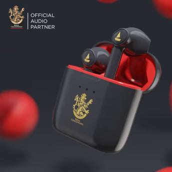 boAt Airdopes 131 RCB Edition | Wireless Earbuds with 13mm drivers, 12 Hours Playback, IWP Feature, Bluetooth V5.0
