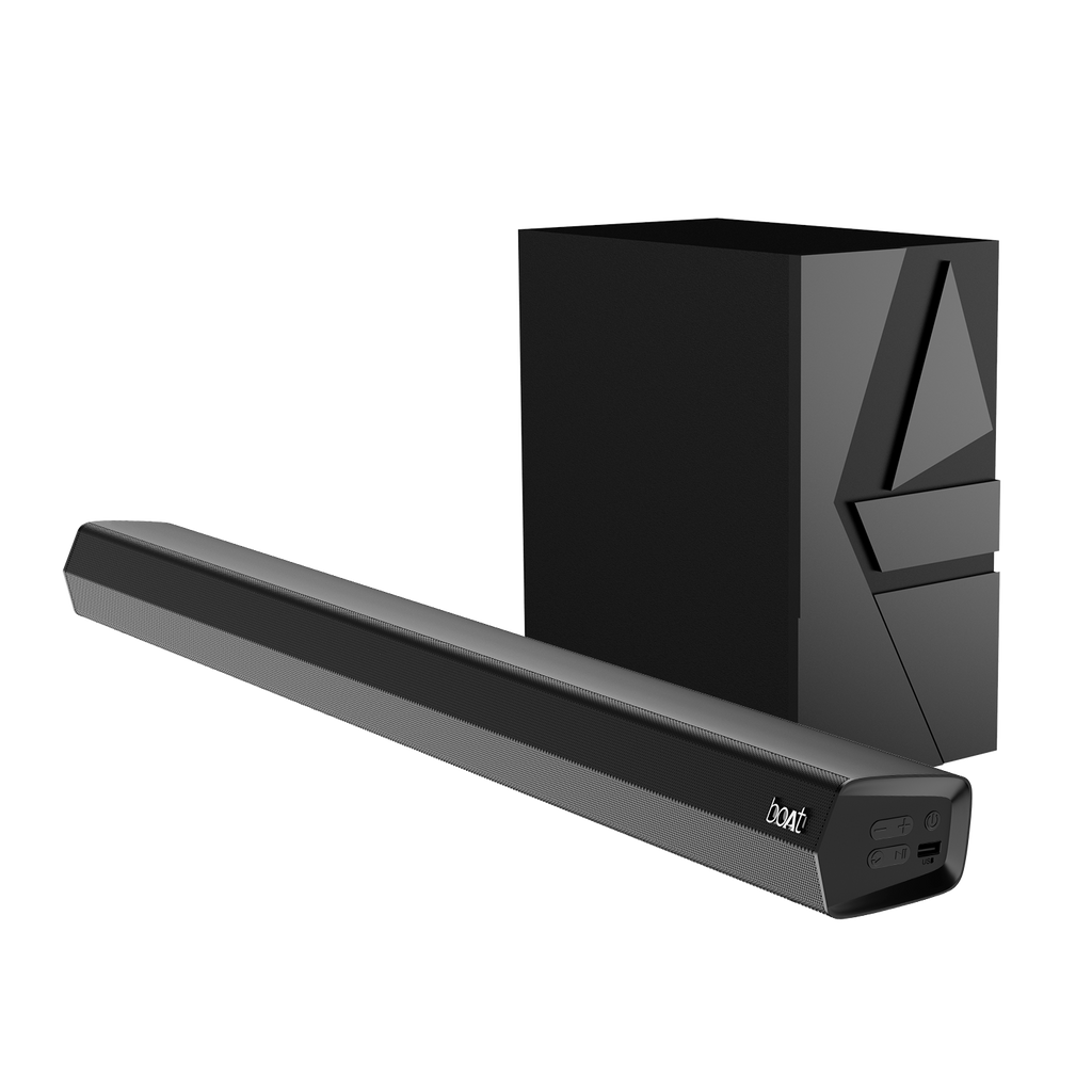 boAt Aavante Bar 2000 Pro | Bluetooth Soundbar with Wireless Subwoofer, 200W RMS boAt Signature Sound, Multiple EQ Mode, BT v5.3