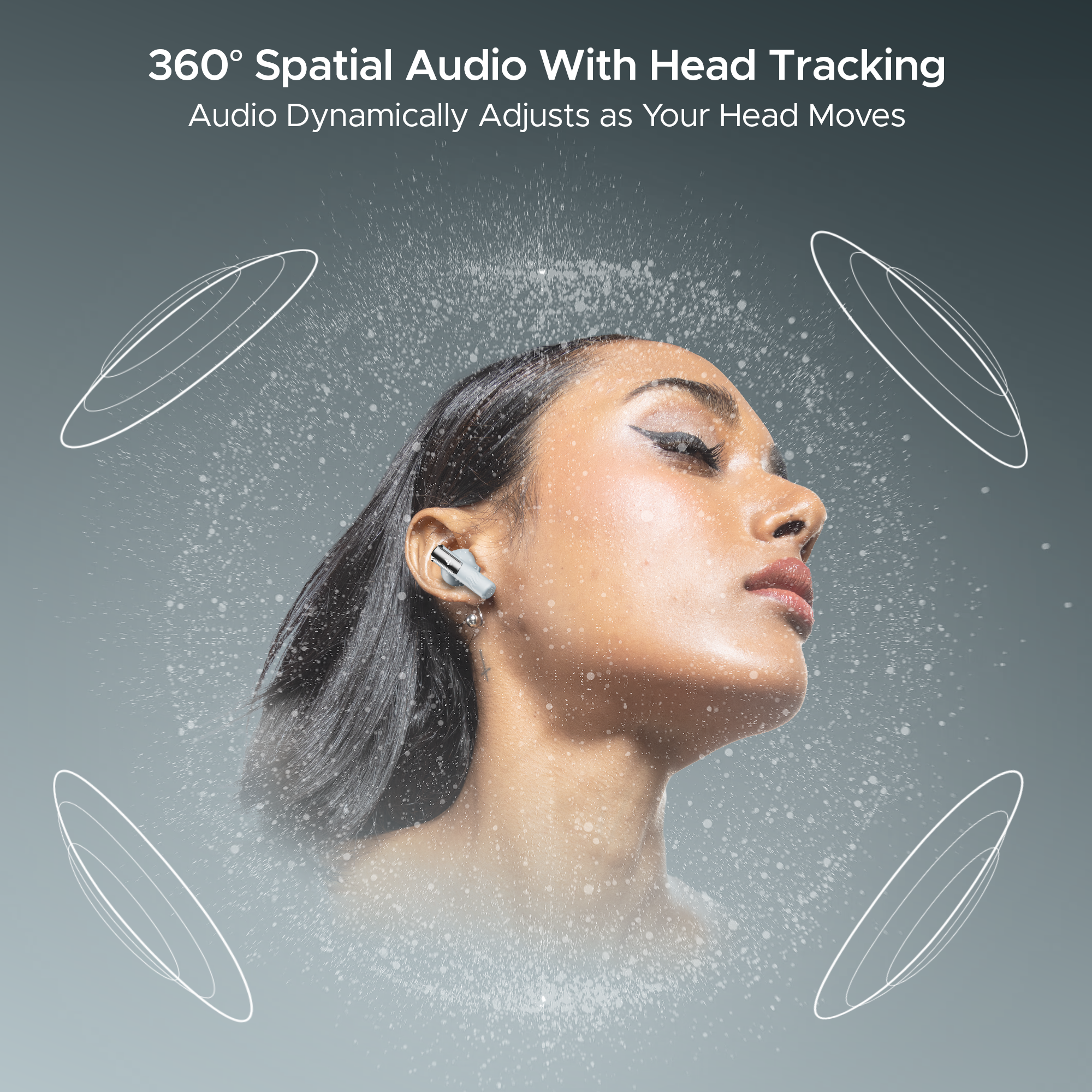 boAt Nirvana Ivy | Wireless Earbuds, 50 Hours Playback, 50dB ANC, 360 Spatial Audio with Head Tracking, App Support, Adaptive EQ powered by Mimi, Google fast pair, ASAP Charge,  boAt Signature Sound
