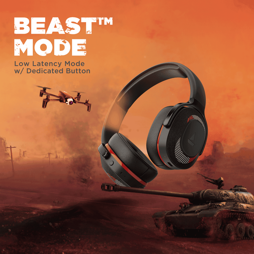 boAt Rockerz 425 | Wireless Bluetooth Headphone with 25 Hours Playback, ASAP Charge, 40mm Drivers