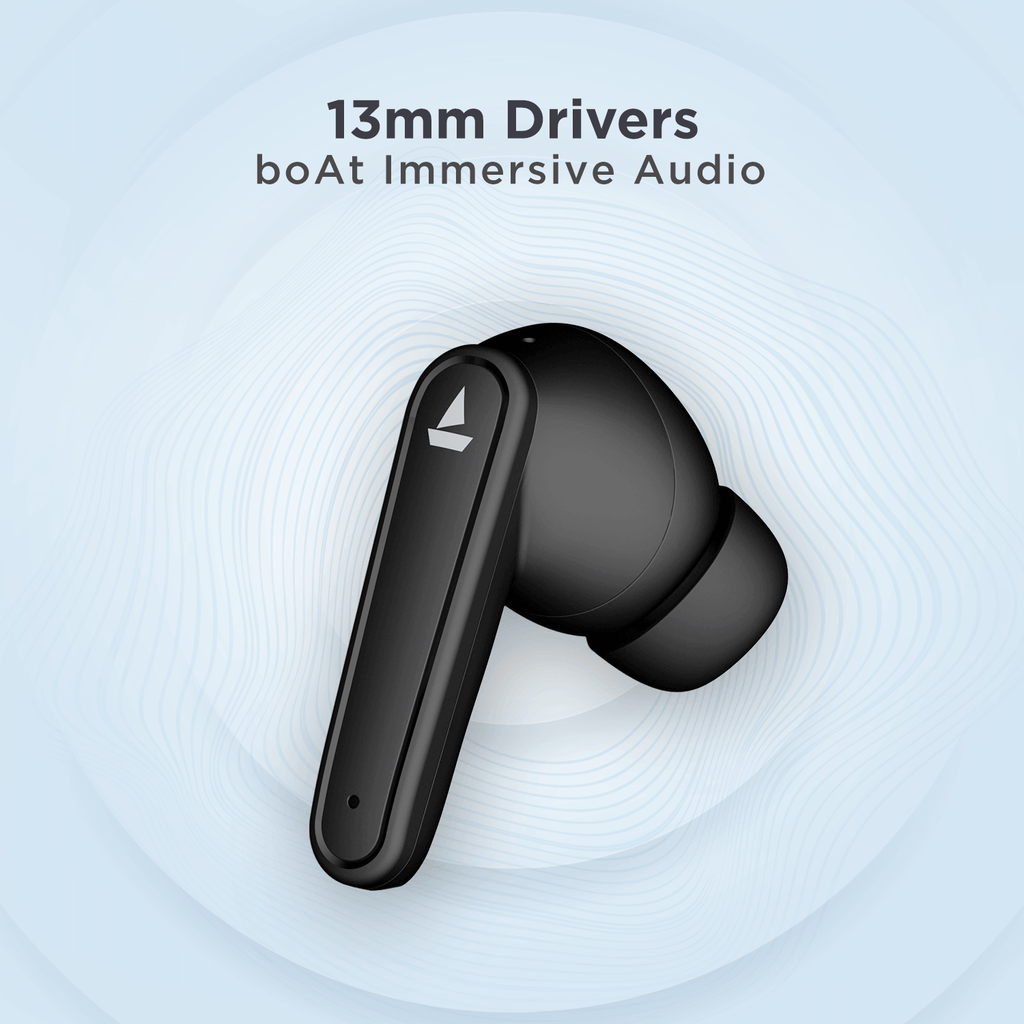 boAt Airdopes 113 | True Wireless Gaming Earbuds with Powerful 13mm Drivers, Beast™ Mode for Gaming, ENx™ Technology, Upto 24 hours of Continuous Playback