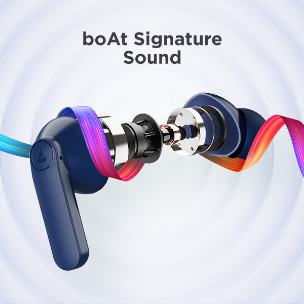 boAt Airdopes 121 PRO | Wireless Earbuds with 10mm Dynamic Drivers, ASAP™️ Charge, ENx™️ Technology, Easy Touch Control