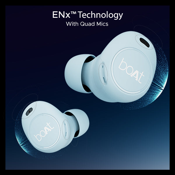 boAt Airdopes 121v2 Plus | Wireless Earbuds with 50 Hours Playback, BEAST™ Mode, ENx™ Technology, IPX4 Resistance