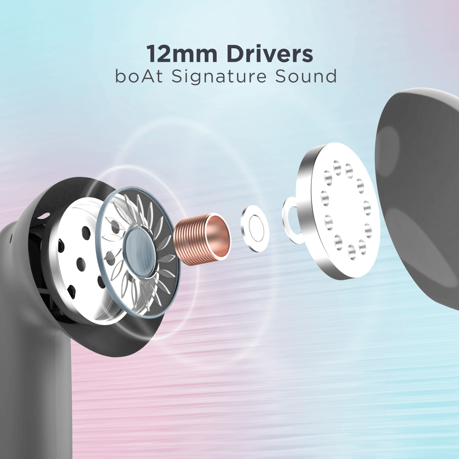 boAt Airdopes 141 Pro | 12mm Drivers, Upto 45 Hours Playback, Quad Mics with ENx™️ Technology
