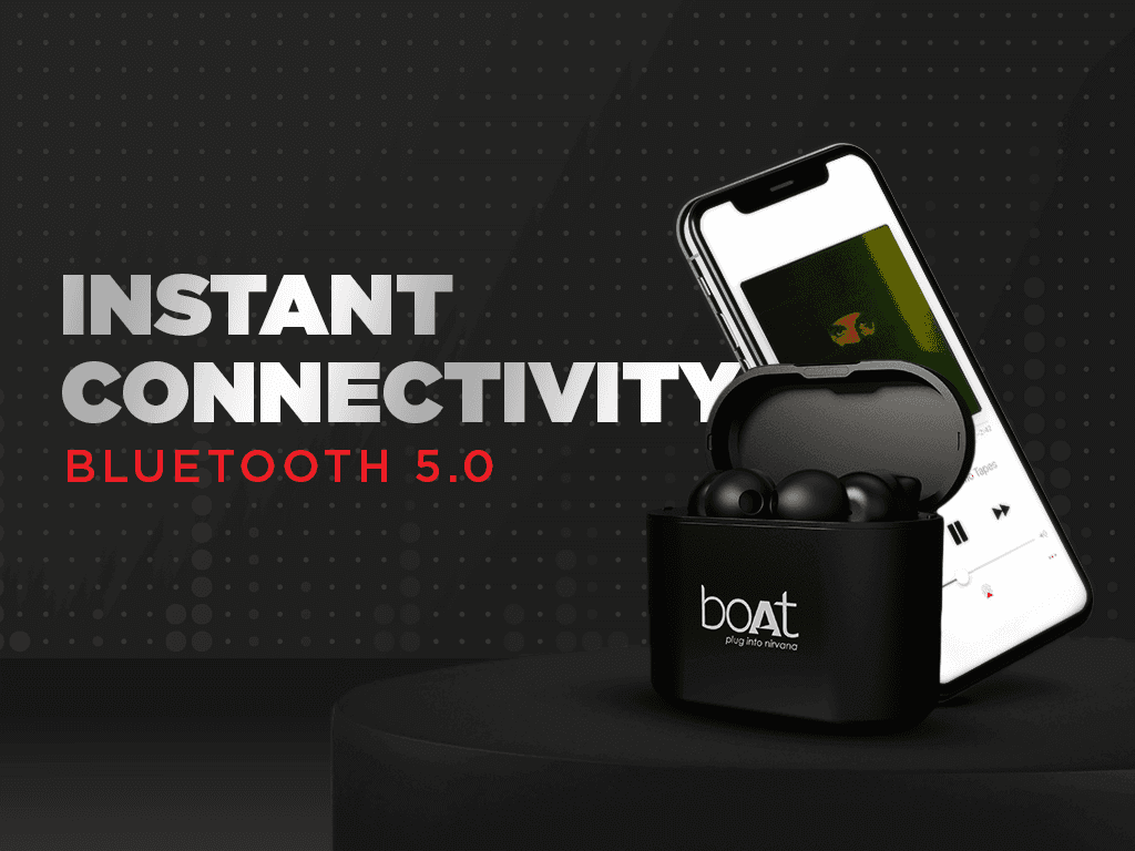 boAt Airdopes 408 | Wireless Earbuds with 10mm drivers, IWP™️ Technology, ENx™️ Technology, Playback Upto 30 Hours