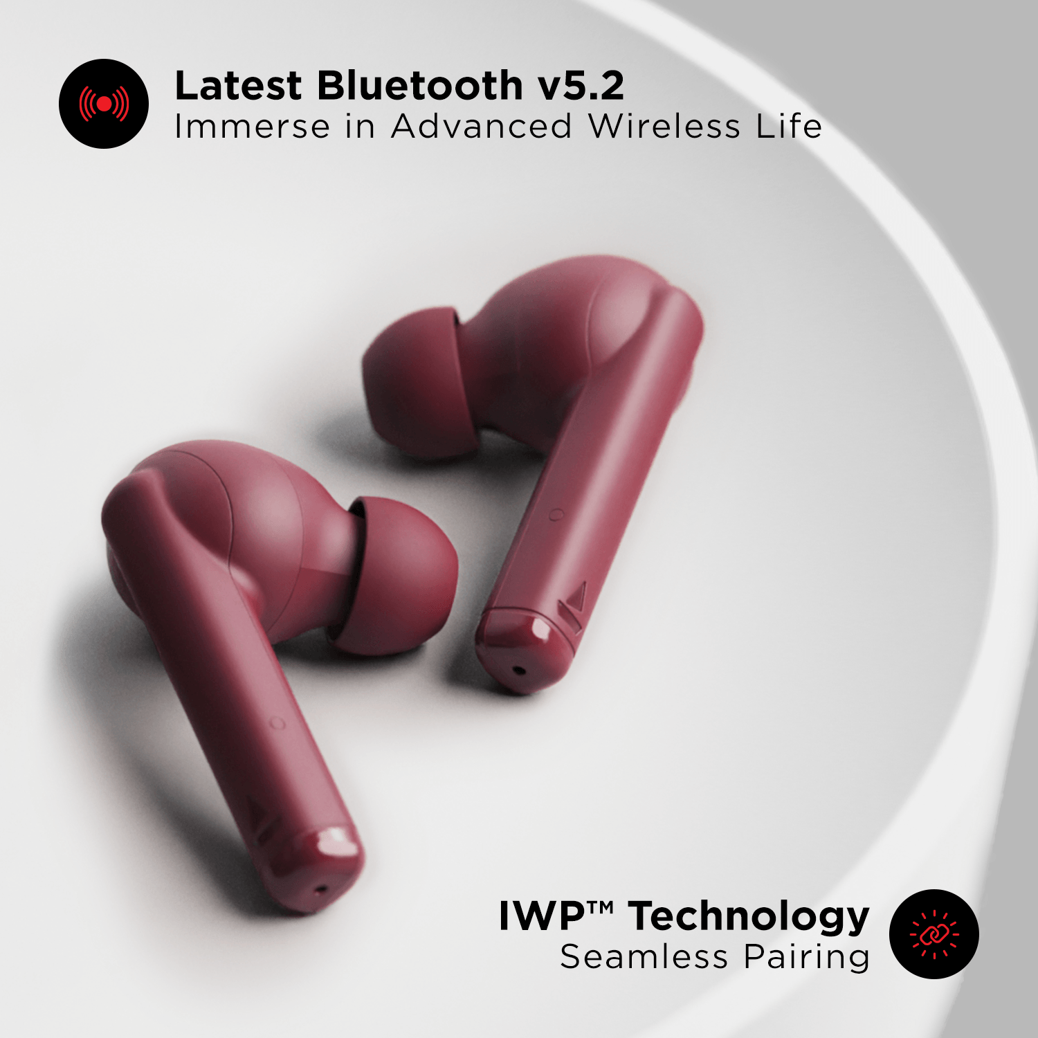 boAt Airdopes 452 | TWS Earbuds with 6mm Drivers, 380mAh Charging Case, ENx™ Technology, BEAST Mode for Gamers, ASAP™ Charge