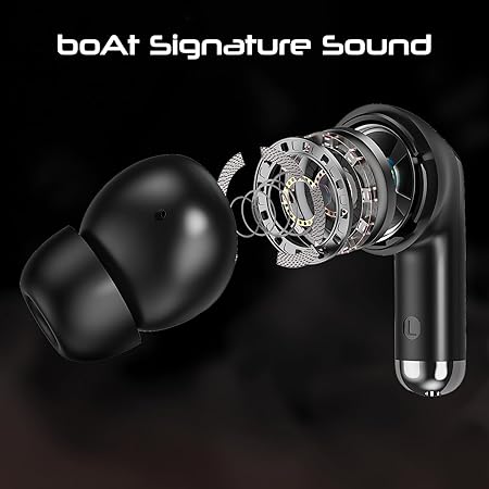 boAt Immortal 125 | Gaming Wireless Earbuds with BEAST™️Mode, 40 Hours Playback, ENx™ Technology, RGB LED lights