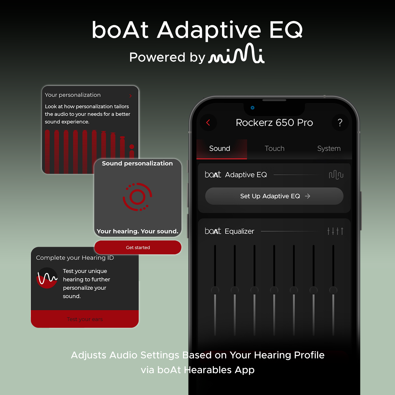 boAt Rockerz 650 Pro | Wireless Headphone with 80 Hours Playback, Dolby Audio, Touch & Swipe Controls