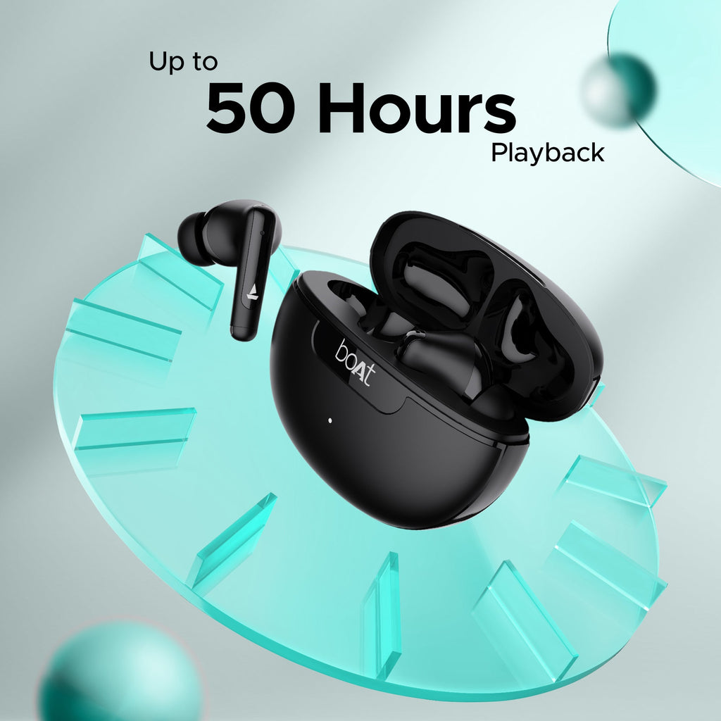 boAt Airdopes 161 ANC | Wireless Earbuds with Active Noise Cancellation up to 32dB, ENx™ Technology, ASAP™ Charge