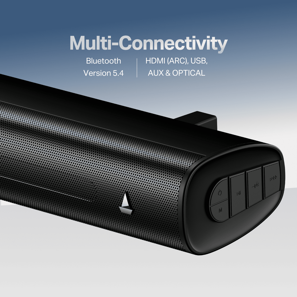 boAt Aavante Maven Plus | Soundbar with 240W RMS, Wireless Subwoofer & Multi-Connectivity