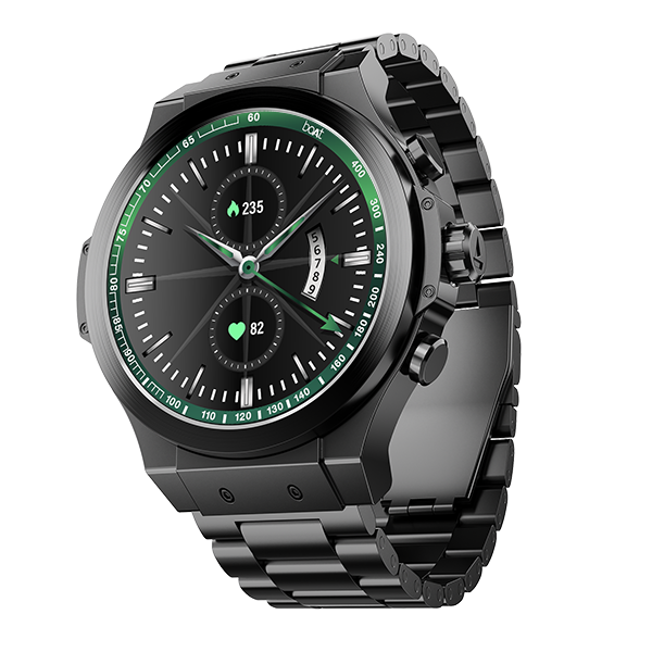 boAt Enigma X400 | Smartwatch with 1.45" Round AMOLED Display, 100+ Sports Modes, HR, SpO2, & Stress Monitoring