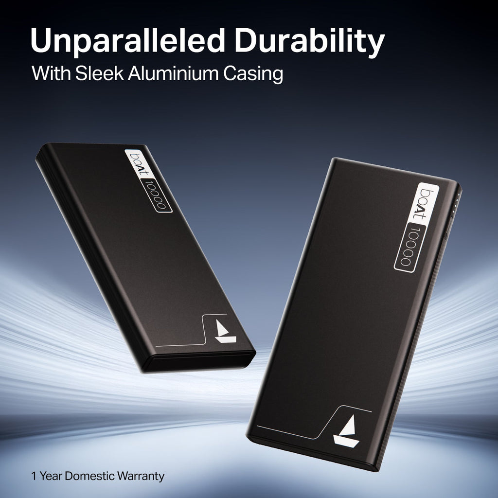 EnergyShroom PB300 | Powerbank with 10000mAh battery capacity with Smart IC protection, 22.5W fast charging