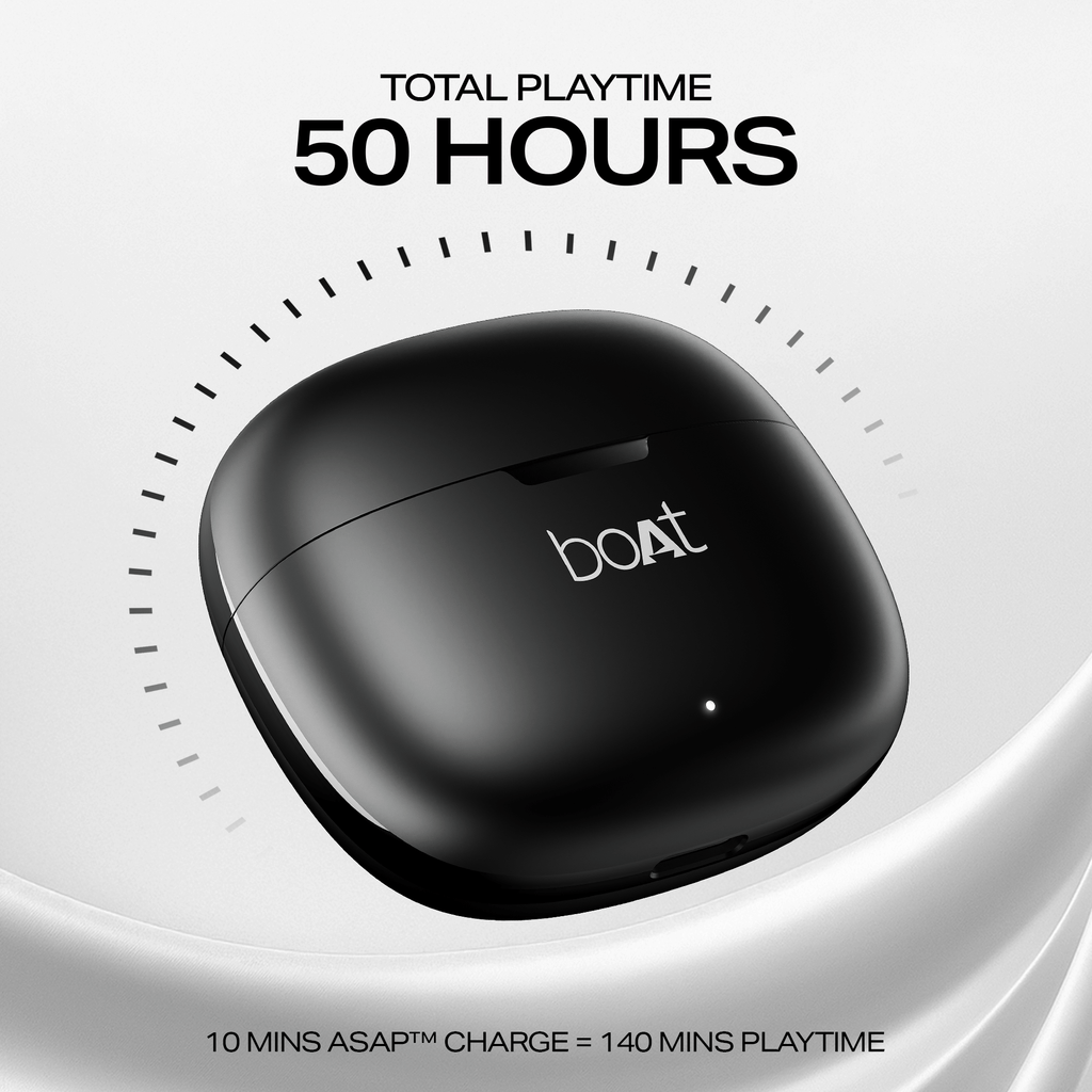 boAt Airdopes 213 | Wireless Earbuds with 50 Hours Playback, BEAST™ Mode & ENx™ Calling