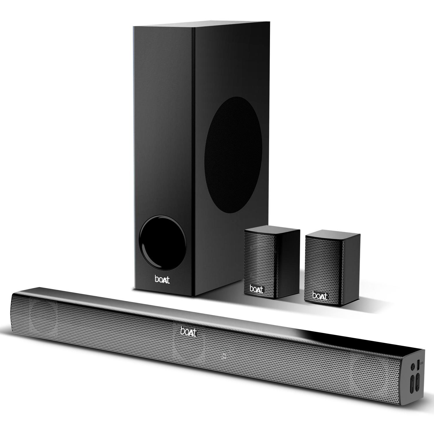 boAt Aavante Bar 2450 Pro | Bluetooth Soundbar with 5.1 Channel Surround Sound, Bluetooth v5.3, EQ Modes, Master Remote Control