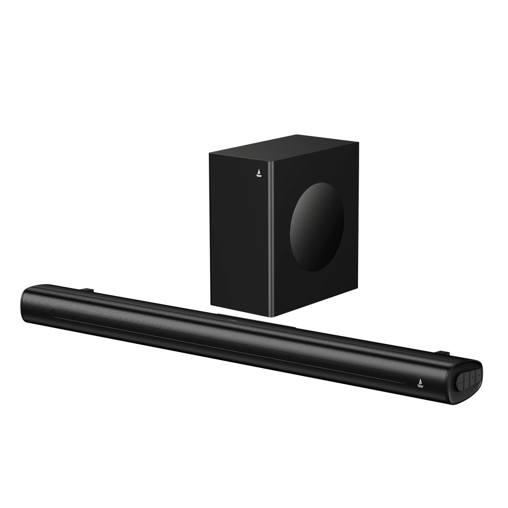 boAt Aavante Maven Plus | Soundbar with 240W RMS, Wireless Subwoofer & Multi-Connectivity