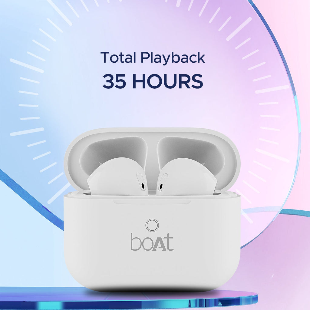 boAt Airdopes Alpha | True Wireless Earbuds with 35 Hours Playback, 13mm Drivers, ENx™ Tech, ASAP™ Charge, IWP™ Technology