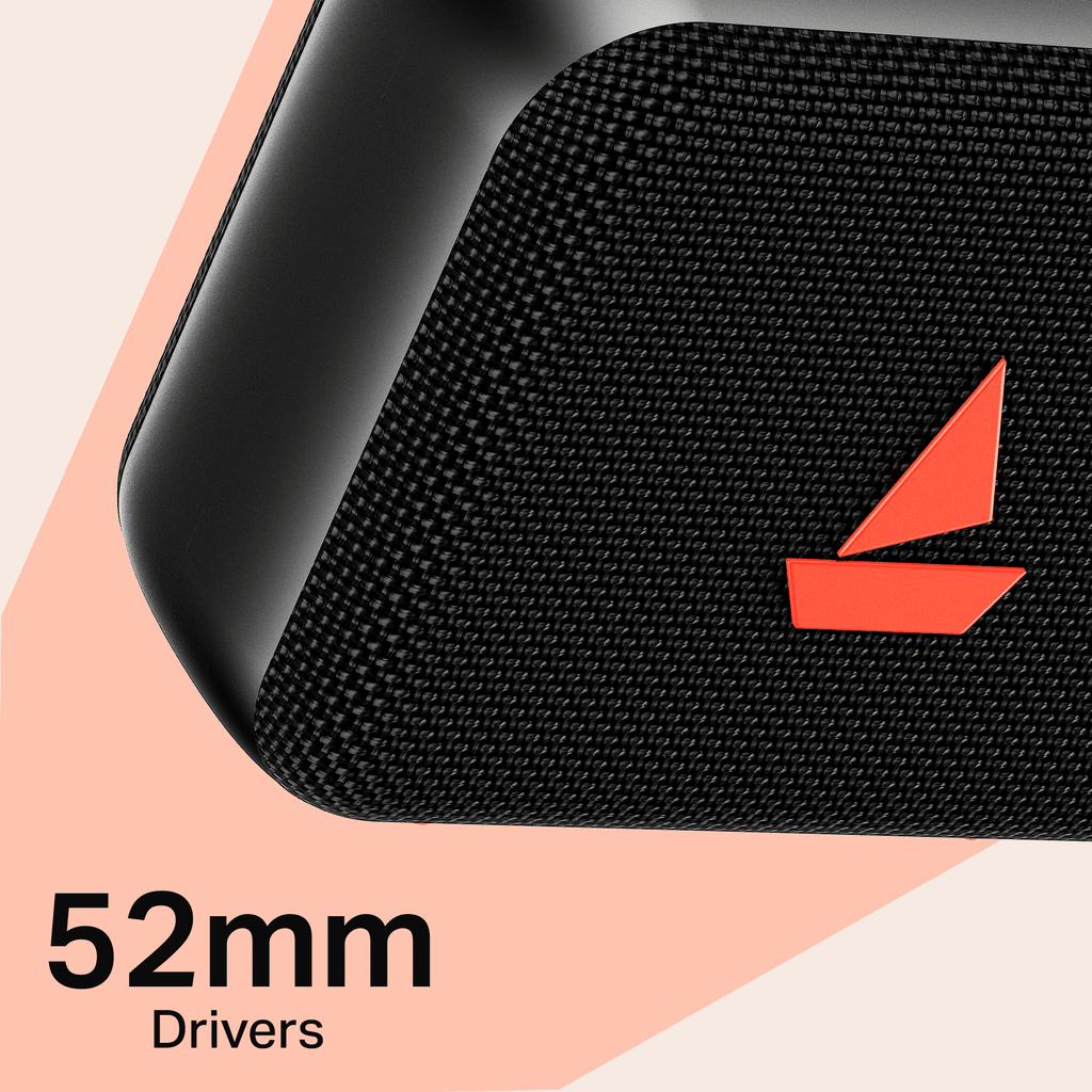 boAt Stone 310 | Portable Bluetooth Speaker with 5W Sound, TWS, 16H Playback & IPX5